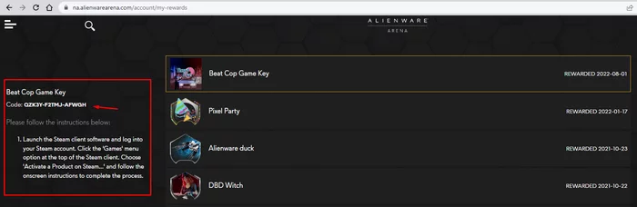 [Steam] Beat Cop by AlienWare Arena - My, Freebie, Is free, Stock, Steam, Steam freebie, Games, Computer games, Distribution, Promo code, Appendix, Youtube, Video, Longpost