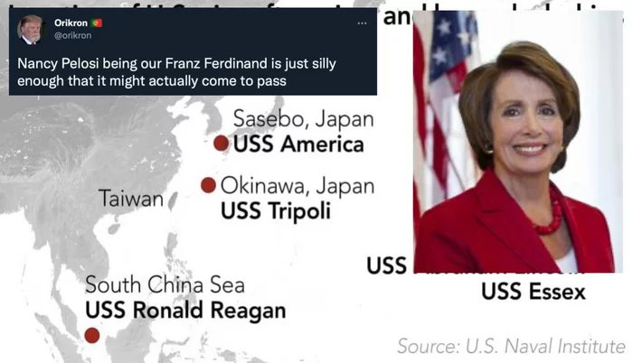 Continuation of the post CNN: Pelosi will visit Taiwan. This is what US and Taiwanese officials say. She will stay there for the night (news August 1) - news, Politics, USA, Taiwan, China, Reply to post, Nancy Pelosi, Nancy Pelosi