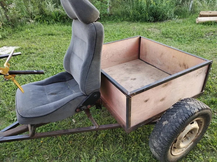 Trailer - My, Homemade, Transport, With your own hands, Welding, Longpost