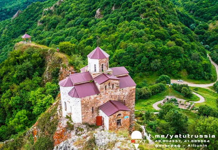 Beautiful places in Russia. Shoanin temple - Russia, Travels, Travel across Russia, Nature, sights, Karachay-Cherkessia, The photo