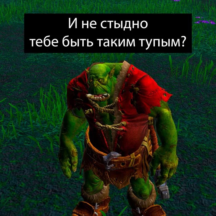 Philosophy in the Horde - Gate of Orgrimmar, Warcraft 3 reforged, Warcraft, Philosophy, Horde, Orcs, Mat, Dispute, Longpost