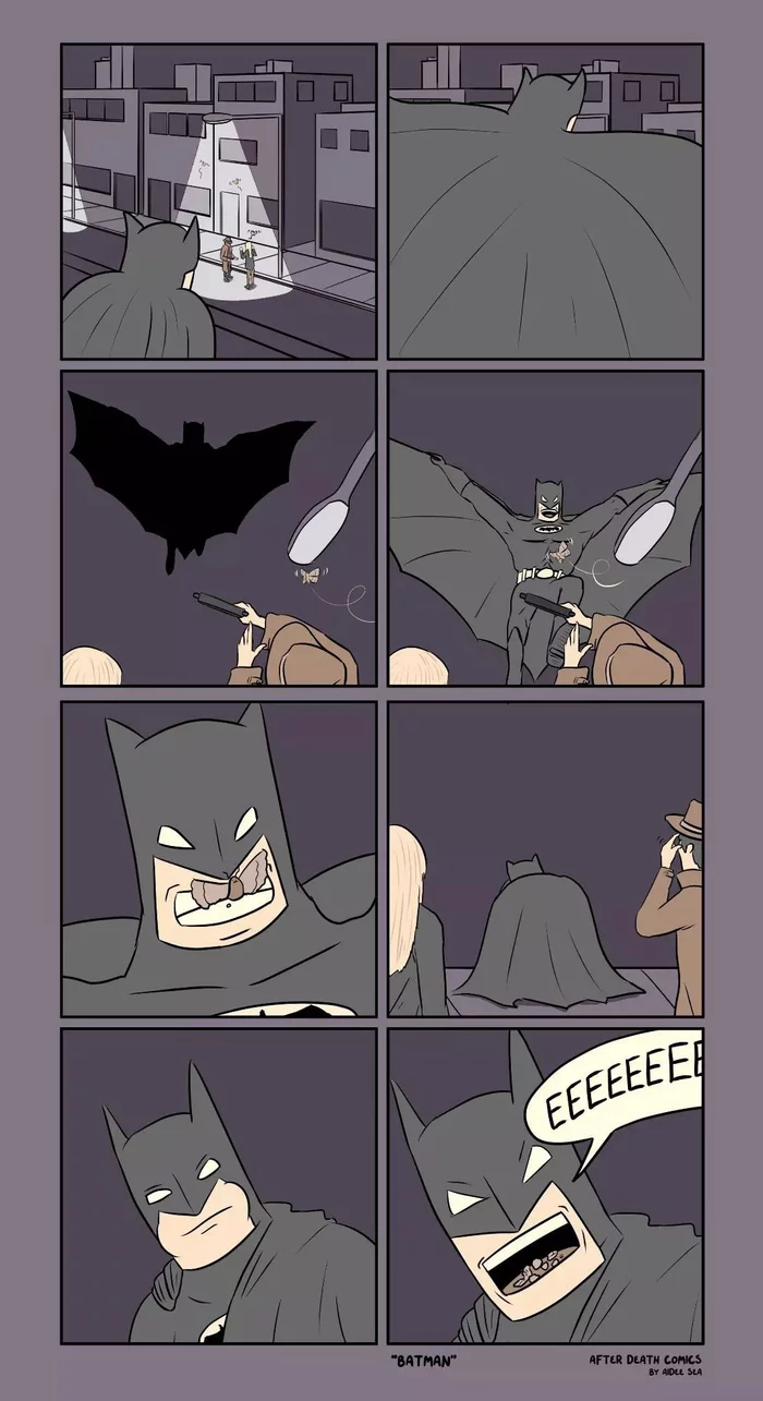Batman - Comics, After death comics, Batman, Bat, Crime, Dc comics, Butterfly