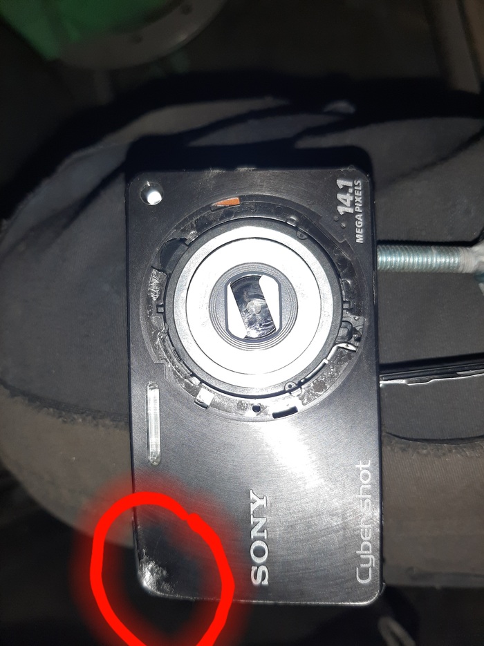 Рогатка против экранов телефонов и фотоаппарата