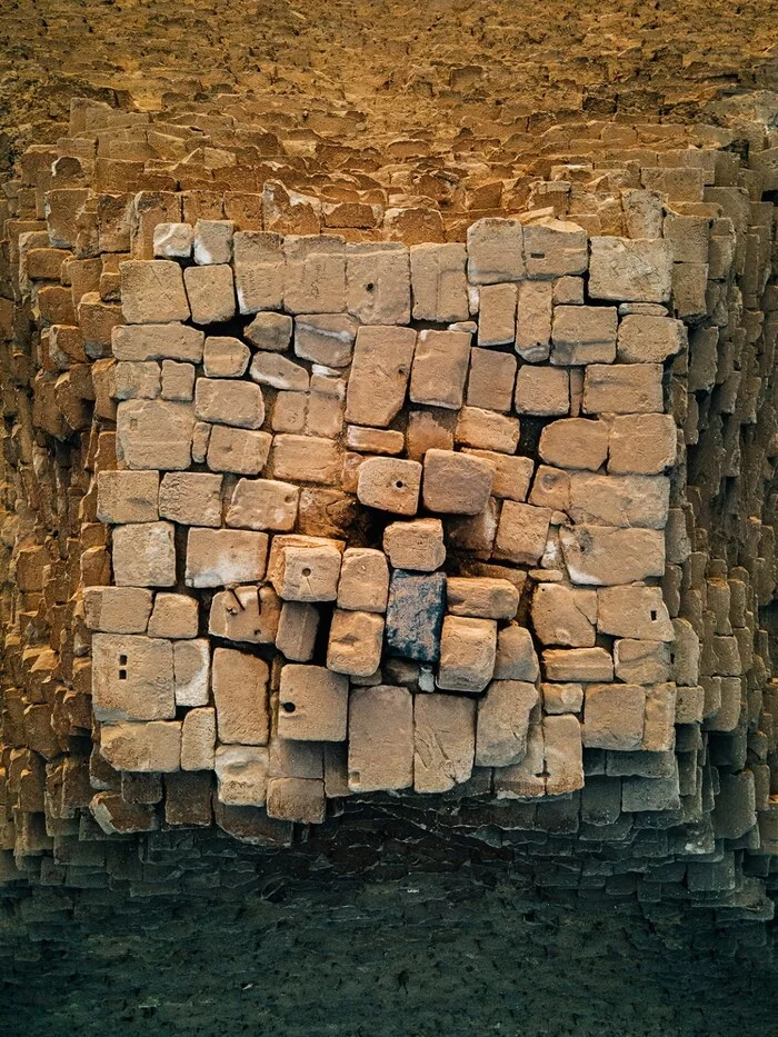 Ancient Egyptian pyramid aerial view (Pyramid of Cheops) - Archeology, Around the world, Scientists, Research, Egypt, Ancient Egypt, Drone, Informative, Professional shooting, Drone, Pyramid, Pyramids of Egypt, Airbrushing, Aerial photography, Longpost