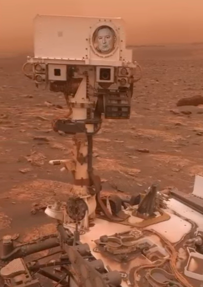 Ответ на пост «Аппарат "Кьюриосити" на Марсе, включив звук, вы можете услышать как звучит Красная планета»