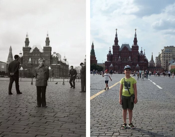 Москва 45 лет спустя - Моё, Москва, Достопримечательности, Путешествия, Путешествие по России, Кремль, Красная площадь, Длиннопост