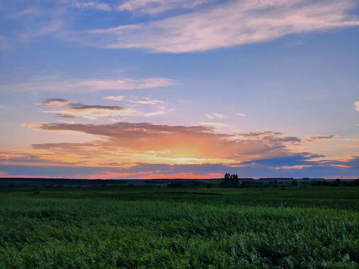 Incredibly beautiful sunsets - My, The photo, Beginning photographer, Sky, Sunset, Xiaomi Mi9, Longpost