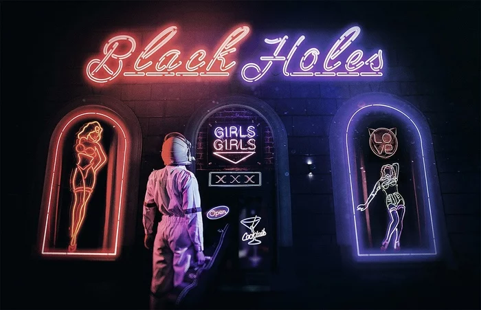 Black Holes - My, Photographer, The photo, Photoshop, Canon, Cover, Bar, Space