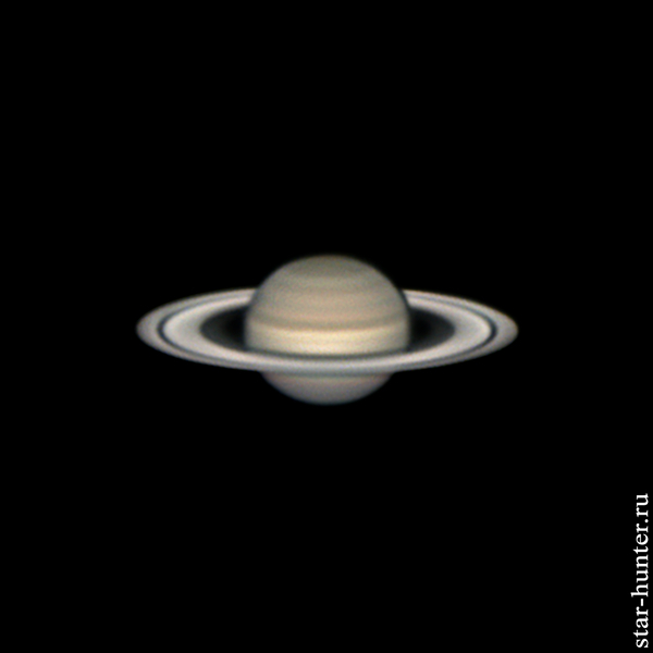 Saturn, August 4, 2022, 10:55 pm - My, Saturn, Astrophoto, Astronomy, Space, Starhunter, Video, Soundless