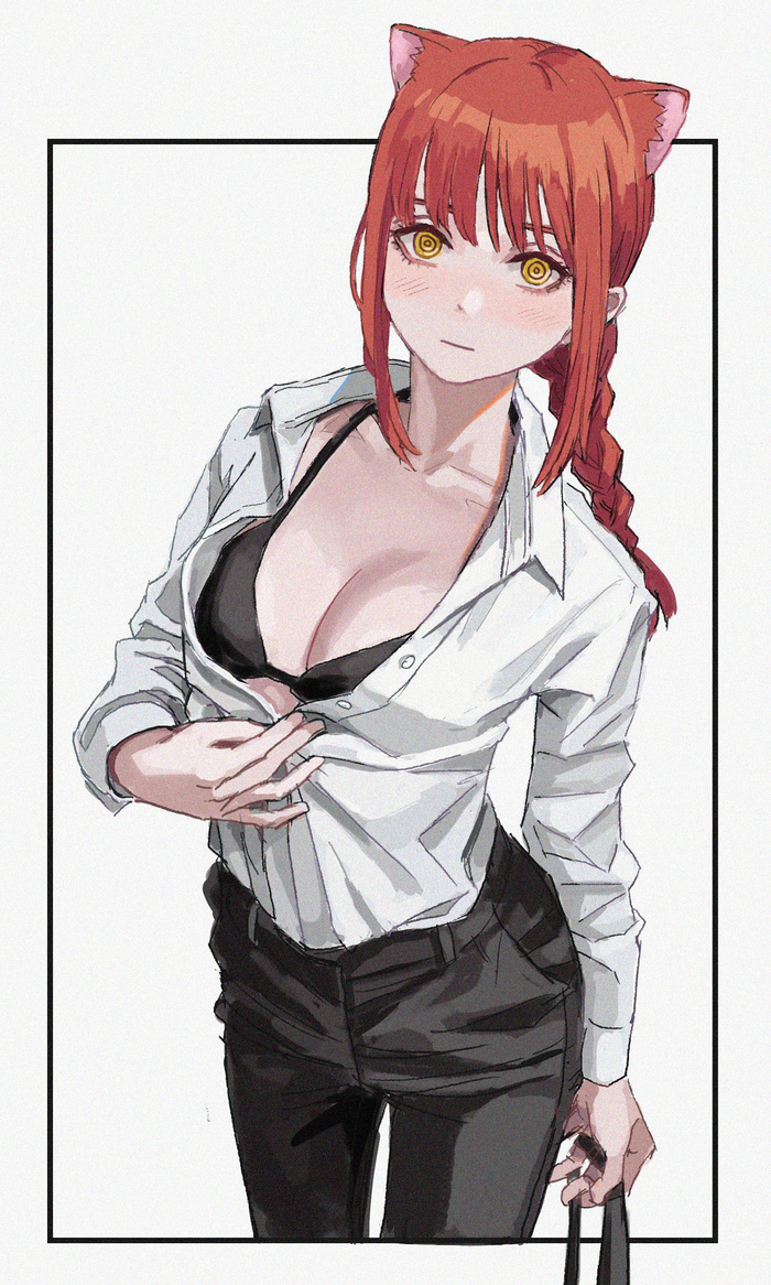Makima Anime Art, , Chainsaw Man, Makima, Animal Ears, Shiren (ourboy83)