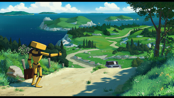 Robo-bee adventures , ArtStation, , , , , , YouTube
