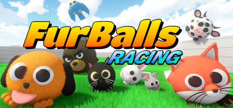 Fluffy racing | Furballs Racing - My, Video game, Games, GIF, New items, Race, Longpost