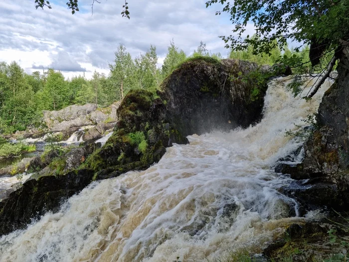 Shuonijoki waterfall - My, Murmansk region, Pechenga, Nickel, Waterfall, Russia, Nature, Water