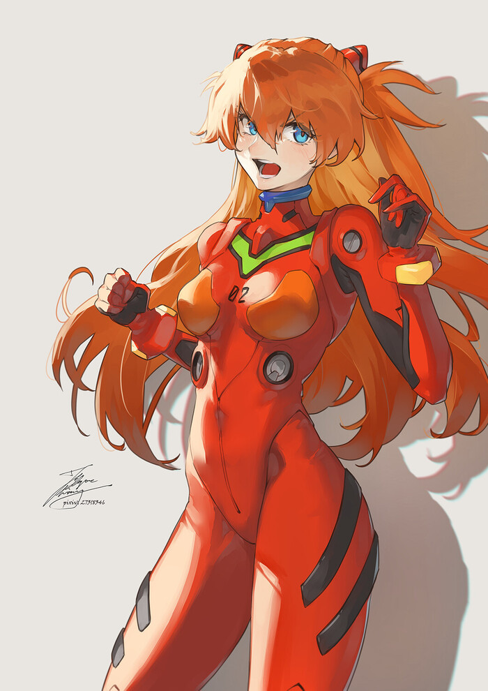 Asuka , ArtStation, , Evangelion, Asuka Langley, Anime Art