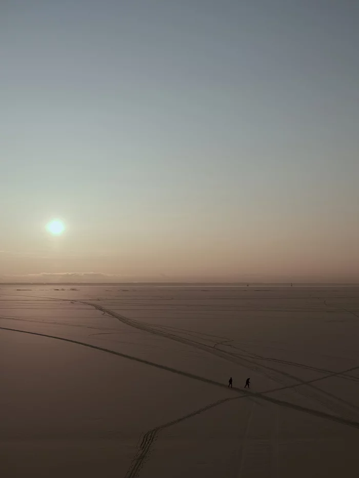 Endless horizon - My, Saint Petersburg, Street photography, Photographer, The photo, The Gulf of Finland