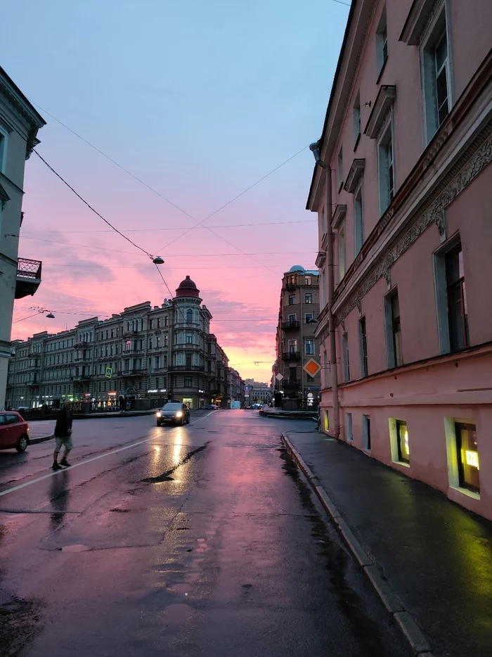 Ещё немного питерских закатов)) - Моё, Санкт-Петербург, Закат, Фотография, Красота