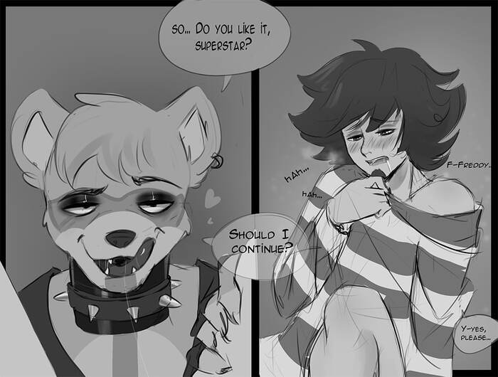 Sketchchek - NSFW, My, Anthro, Furry art, Furry gay, Five nights at freddys, Furry Bear, Xenophilia, Yaoi, Five Nights at Freddys: Security Breach