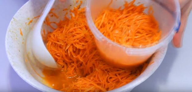 Cooking Korean carrots. Step by step recipe with photo - My, Cooking, Preparation, Dinner, Salad, Snack, Breakfast, Yummy, Longpost, Korean carrots