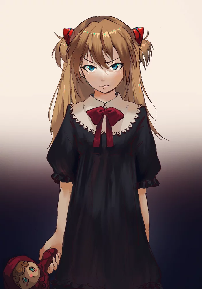 I can't afford to lose - Evangelion, Asuka langley, Anime art, Anime, Sight