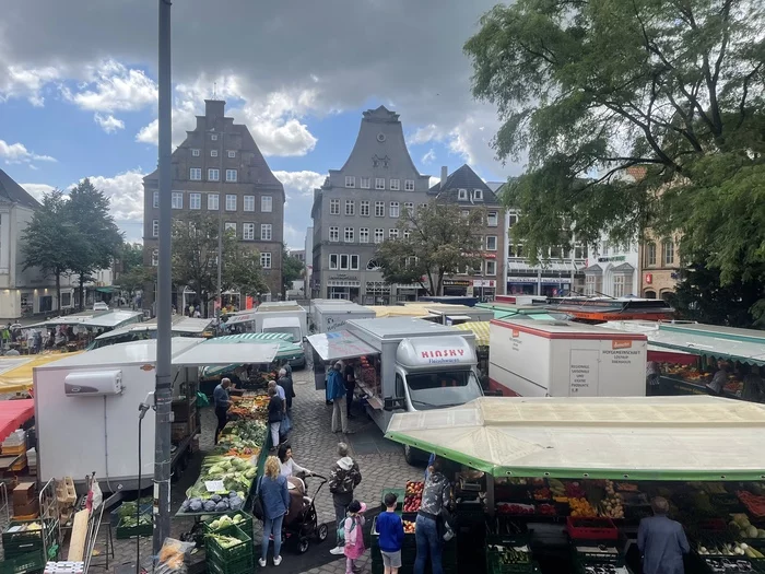 Protests in Flensburg - My, Politics, Germany, Video, Longpost