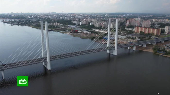 Continuation of the post “A bridge was built in Cherepovets three years ahead of schedule. The length across the river is 1132 m, the width is 30.6 m. There are 6.2 km of bike paths.” - news, Russia, Positive, Construction, Bridge, Cherepovets, Longpost, Logistics, Sdelanounas ru, Reply to post