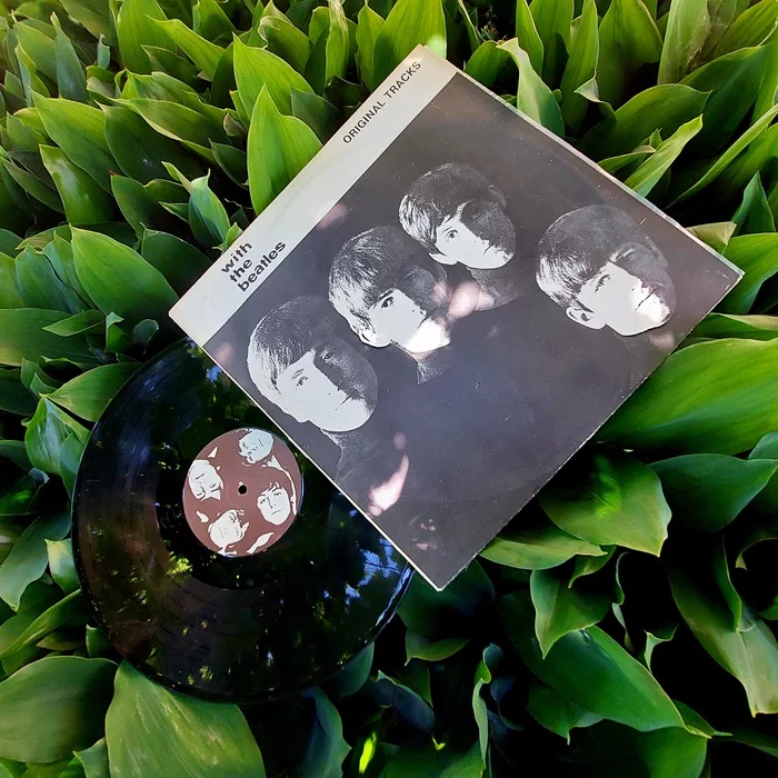 The Beatles - With The Beatles - The Beatles, Винил, Виниловые пластинки, Мобильная фотография, Длиннопост