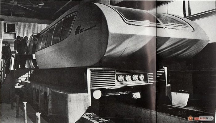 Car TP-05 - Soviet maglev train - Technics, Electronics, A train, the USSR, Made in USSR, Retro, Story