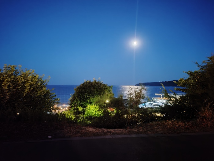 Варна. Море. Ночь