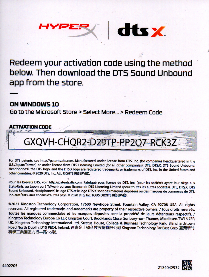   DTS Headphone:X  2  , , , , Microsoft Store