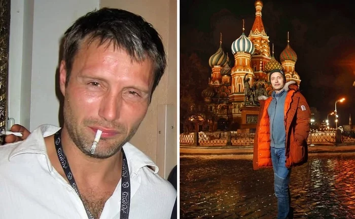 Photo from Odnoklassniki of some typical dad - Mads Mikkelsen, Actors and actresses, Celebrities, The photo, Humor, classmates, Instagram, From the network, Longpost, Hideo Kojima, the Red Square
