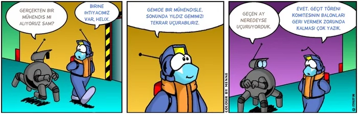 Freefall in Turkish - My, Turkish, Education, Is free, Web comic, Freefall, Comicslate