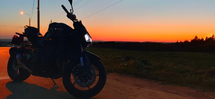 Moto sunset - My, Moto, Sunset, Season 1, The photo