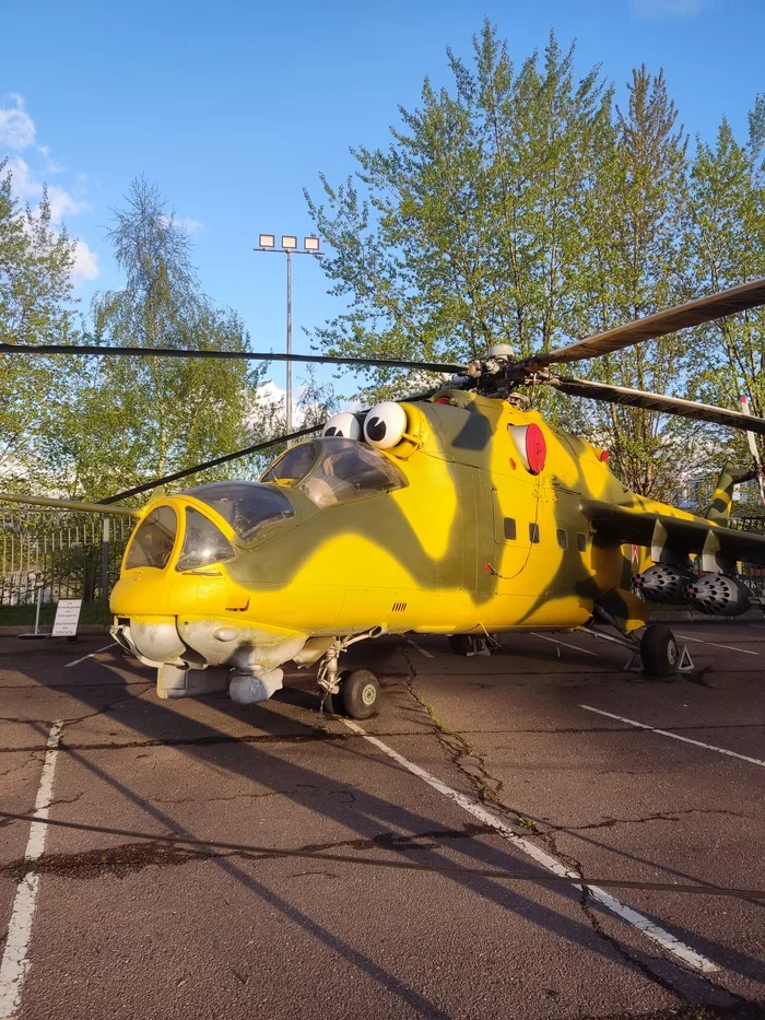 Mi-24 - Helicopter, Russian helicopters, Photo on sneaker