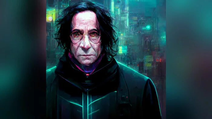 The neural network transferred the heroes of Harry Potter to the world of cyberpunk - it turned out unexpectedly well - Cyberpunk, Harry Potter, Art, Panache, Technologies, Longpost, Midjourney, Нейронные сети