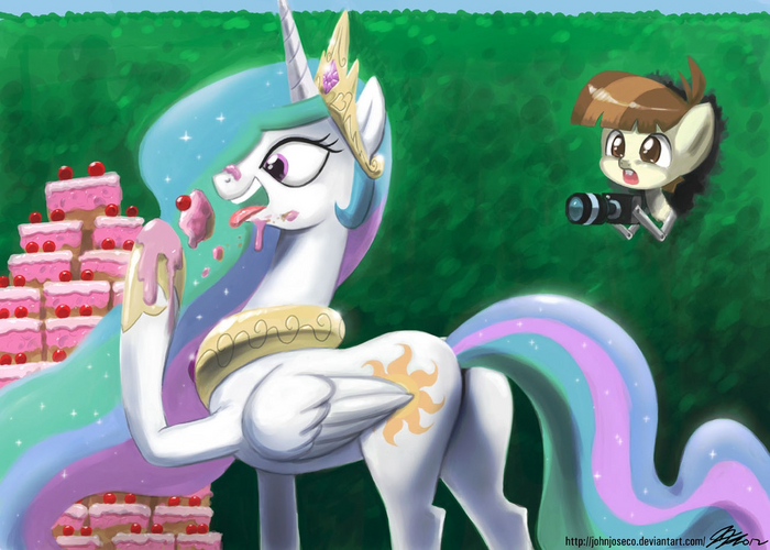     My Little Pony, Princess Celestia, Pipsqueak