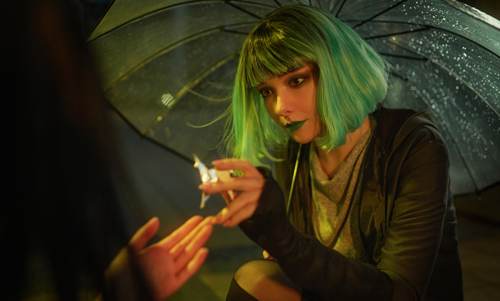 Косплей Элли из Blade Runner: Black Lotus | Пикабу