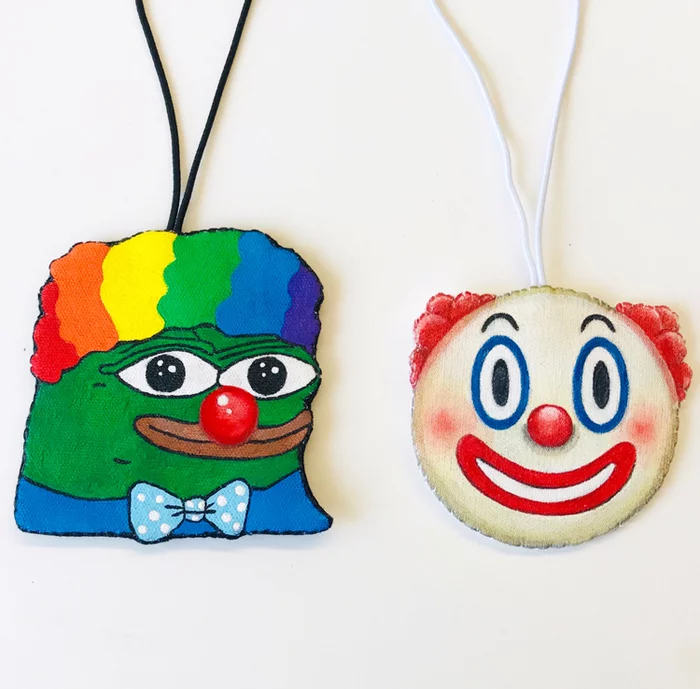 Handmade keyrings - My, Clown, Memes, Handmade