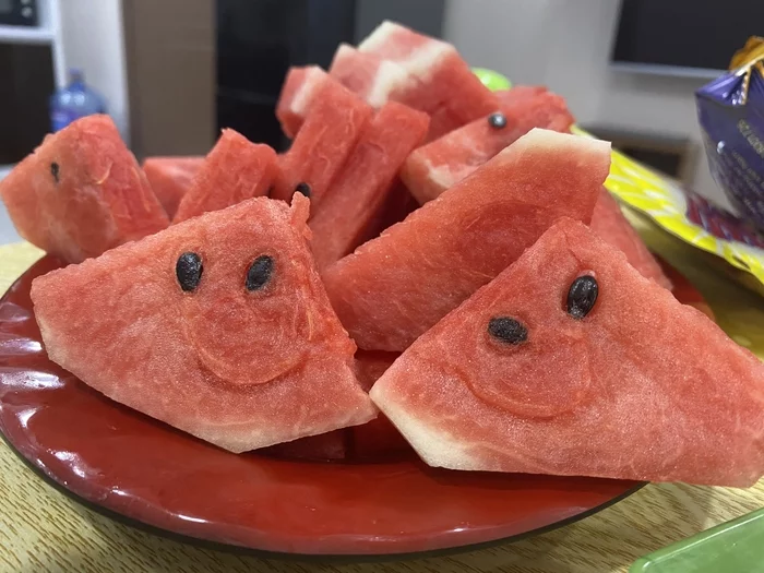 watermelon pareidolia - Watermelon, Pareidolia