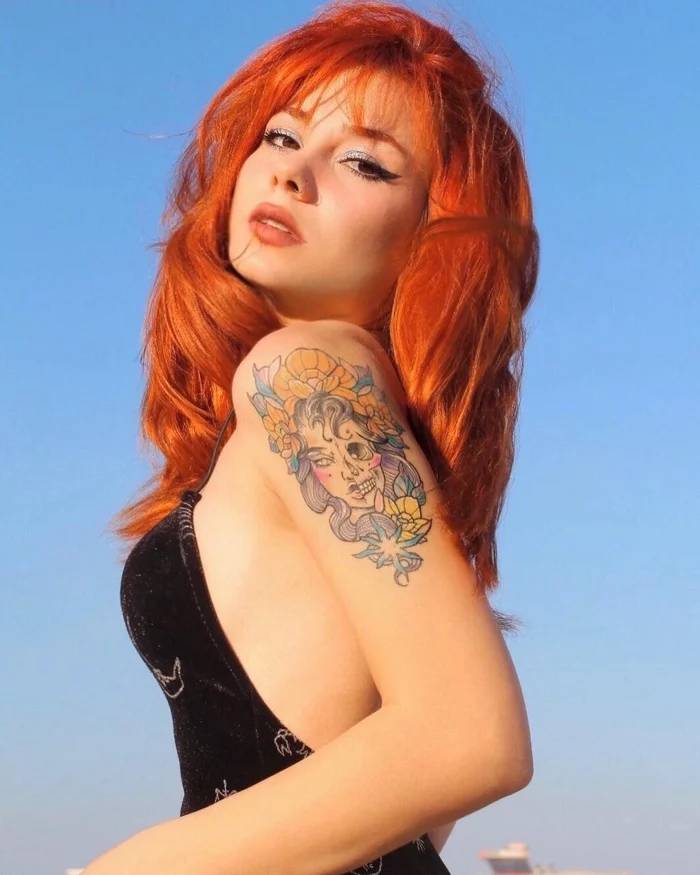 Ecemhonaz - Girls, Redheads, Longpost, The photo