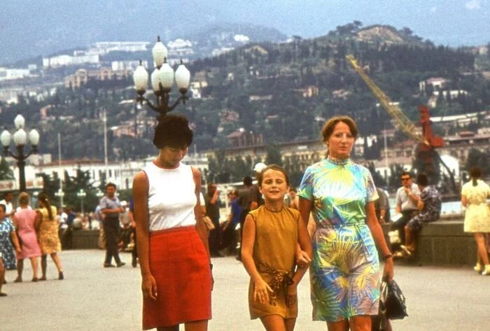 SOVIET YALTA IN THE SEVENties - the USSR, 70th, Old photo, Longpost, Yalta