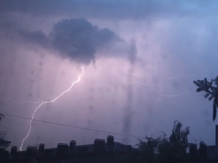 My fearsome hunt - My, The photo, Storm Hunters League, Thunderstorm, Lightning, Longpost