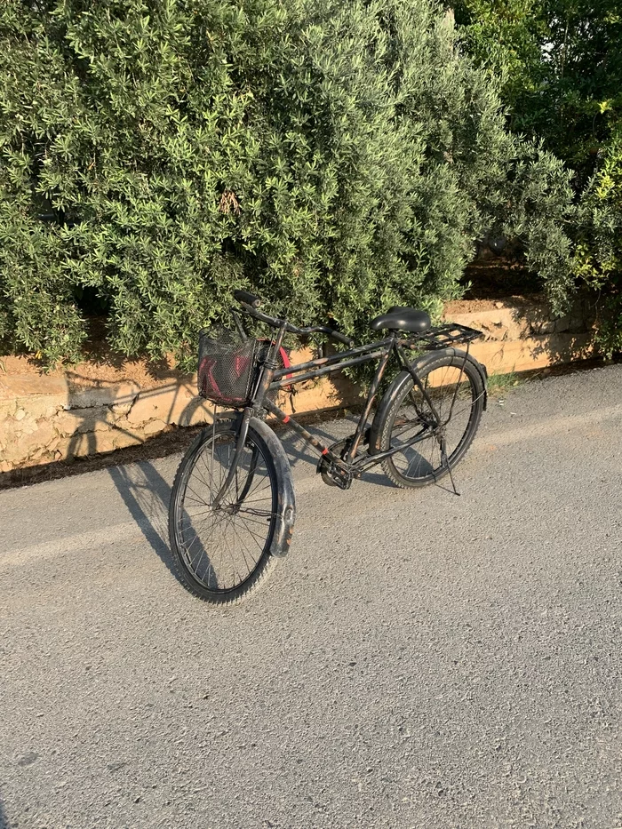 They stole my bike, which I found in the garbage - My, A bike, Theft, Turkey