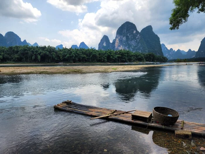  / My, The photo, Mobile photography, China, Asia, The mountains, Guilin, Yangshuo, River, Alloy, Tourism, Travels, Longpost