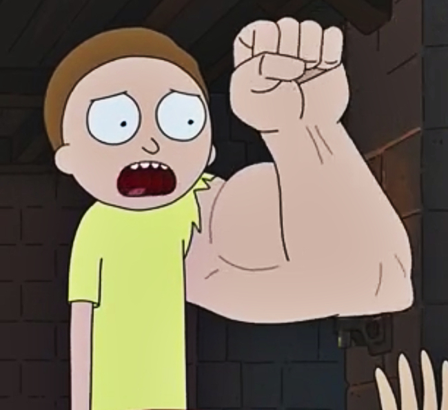 Happy International Day of Lefties! - Rick and Morty, Lefty, Congratulation