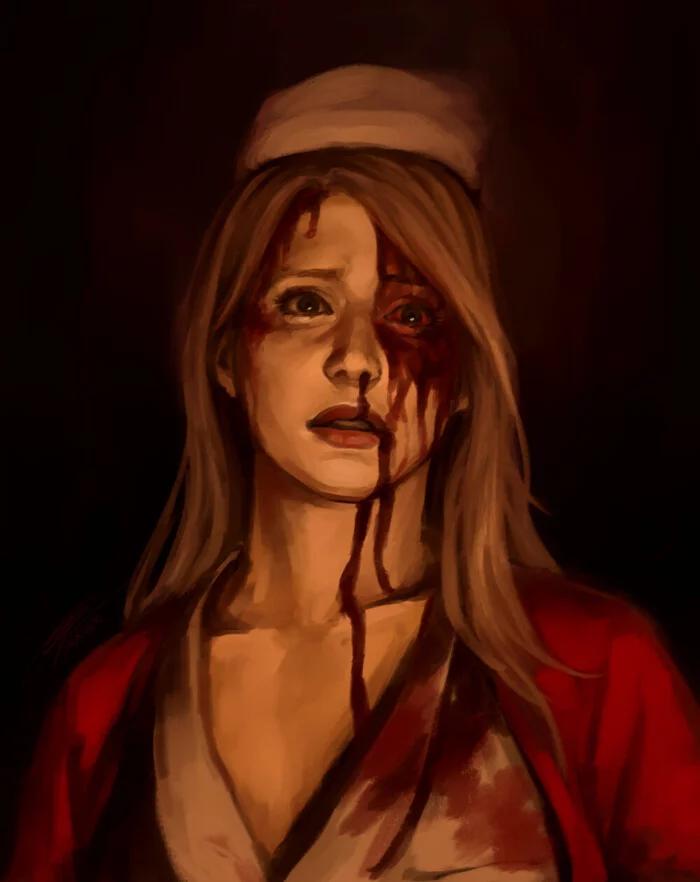 S I L E N T   H I L L - Drawing, Games, Silent Hill, Silent Hill 2, Silent Hill 3, Lisa Garland, Heather Mason, Girls, Guys, Art, Longpost, James Sunderland