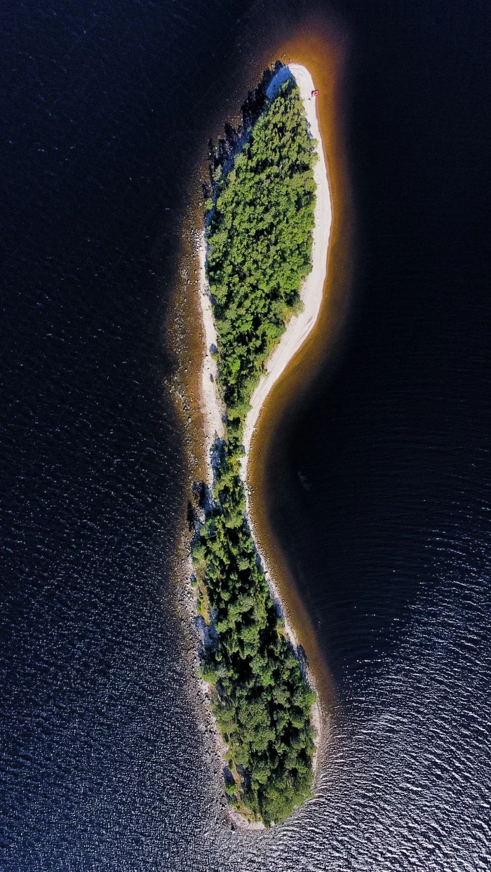 Palyak Island, Lake Onega - My, Карелия, Russia, Lake, Island, Nature, Travels, Travel across Russia, Quadcopter, Drone, The photo, Aerial photography