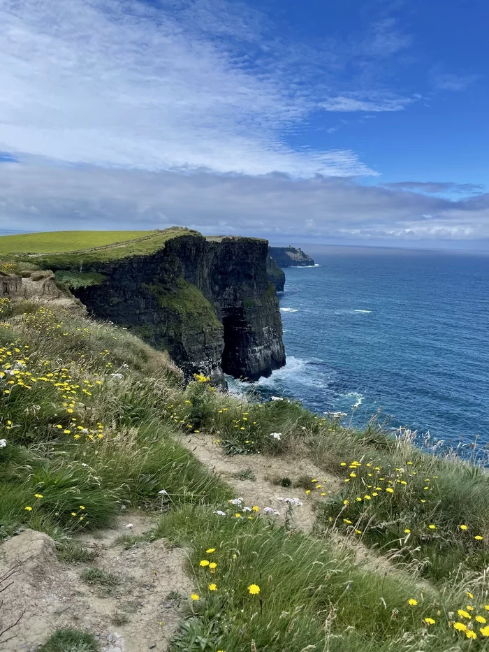 At the edge of the world - My, Ireland, The photo, Nature, Sea, Celtic mythology, Longpost