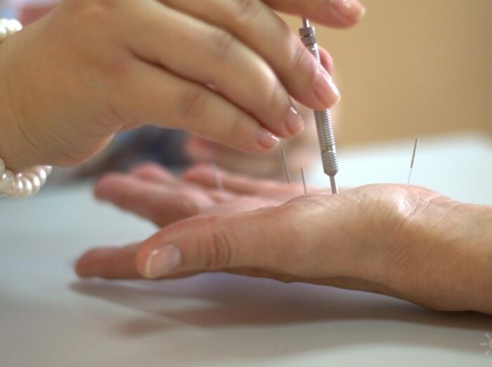 Лозоходец по ладошке