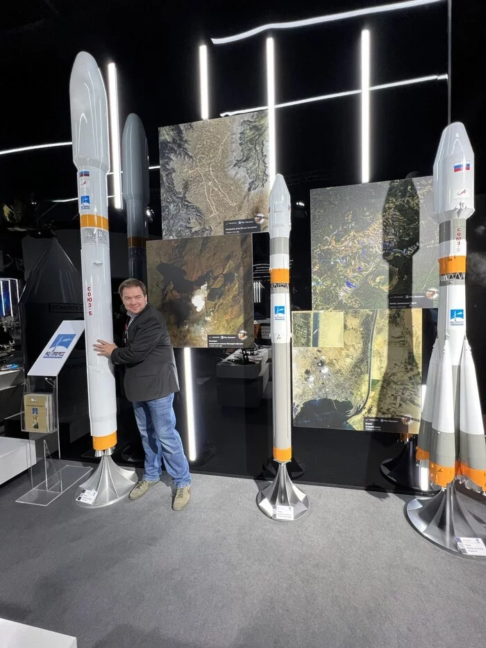 Roskosmos at the Army-2022 forum: scale photo - Progress RCC missiles - My, Roscosmos, RCC Progress, Soyuz-5, Soyuz-2, Rocket launch, Rocket