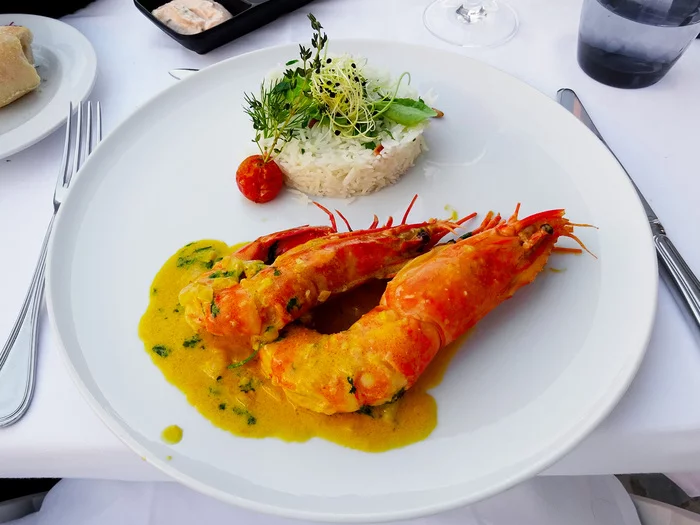 Dinner in the center of Faro - My, Travels, Portugal, Algarve, Faro, The street, A restaurant, Food, The photo, Michelin, Longpost, Seafood